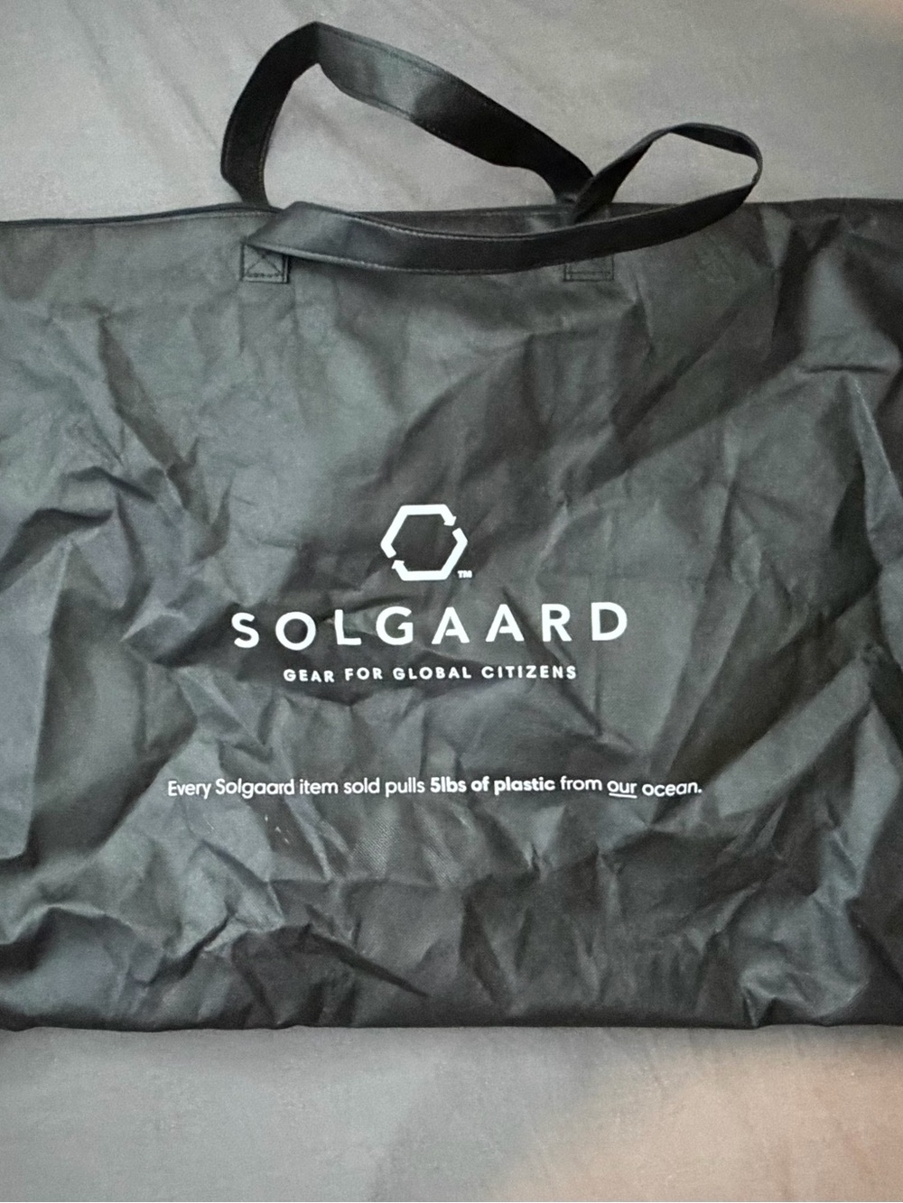Solgaard Extra Large Flat Zippered Tote
Bag